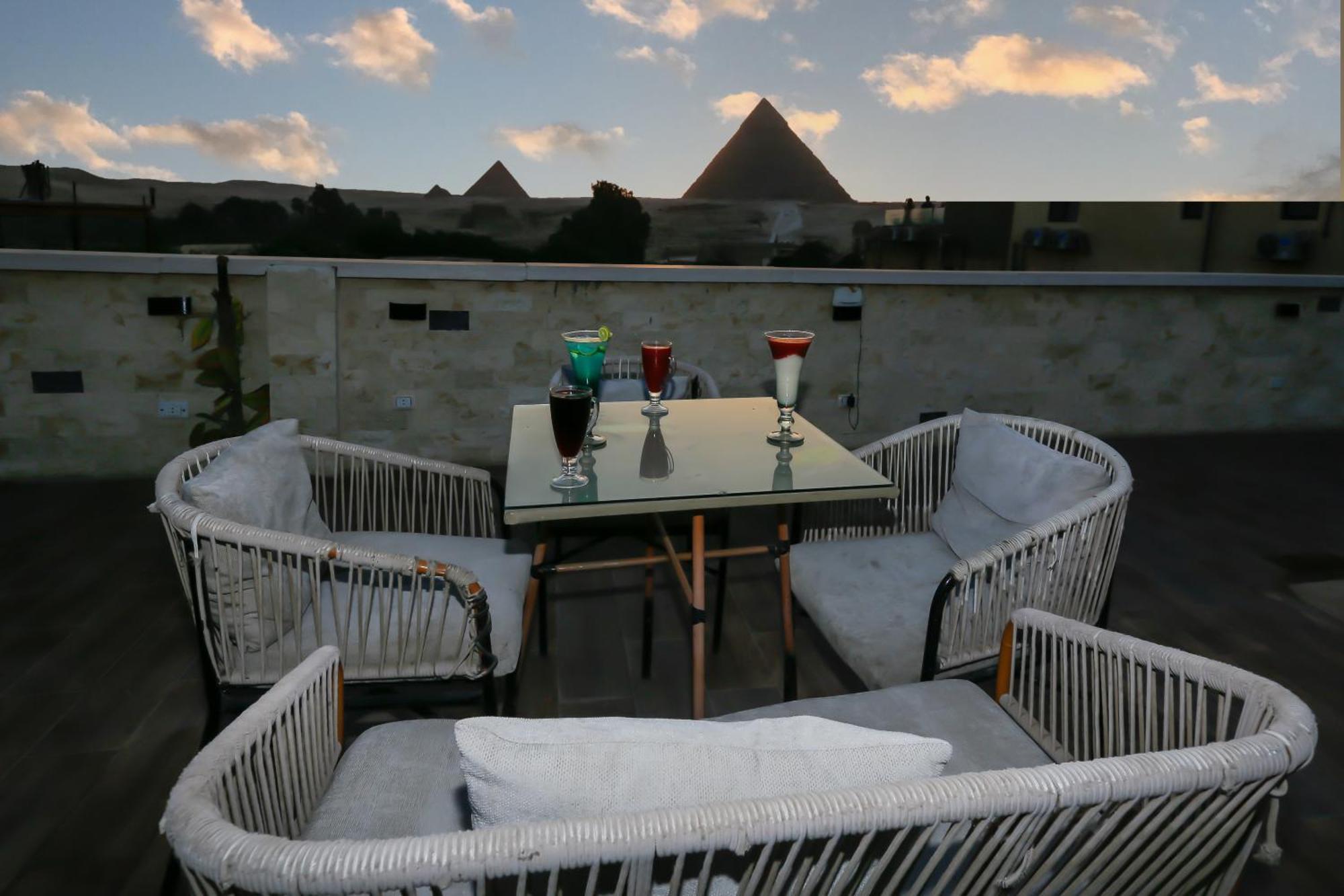 Pyramids Glory Inn Kafret el-Gabal Eksteriør bilde