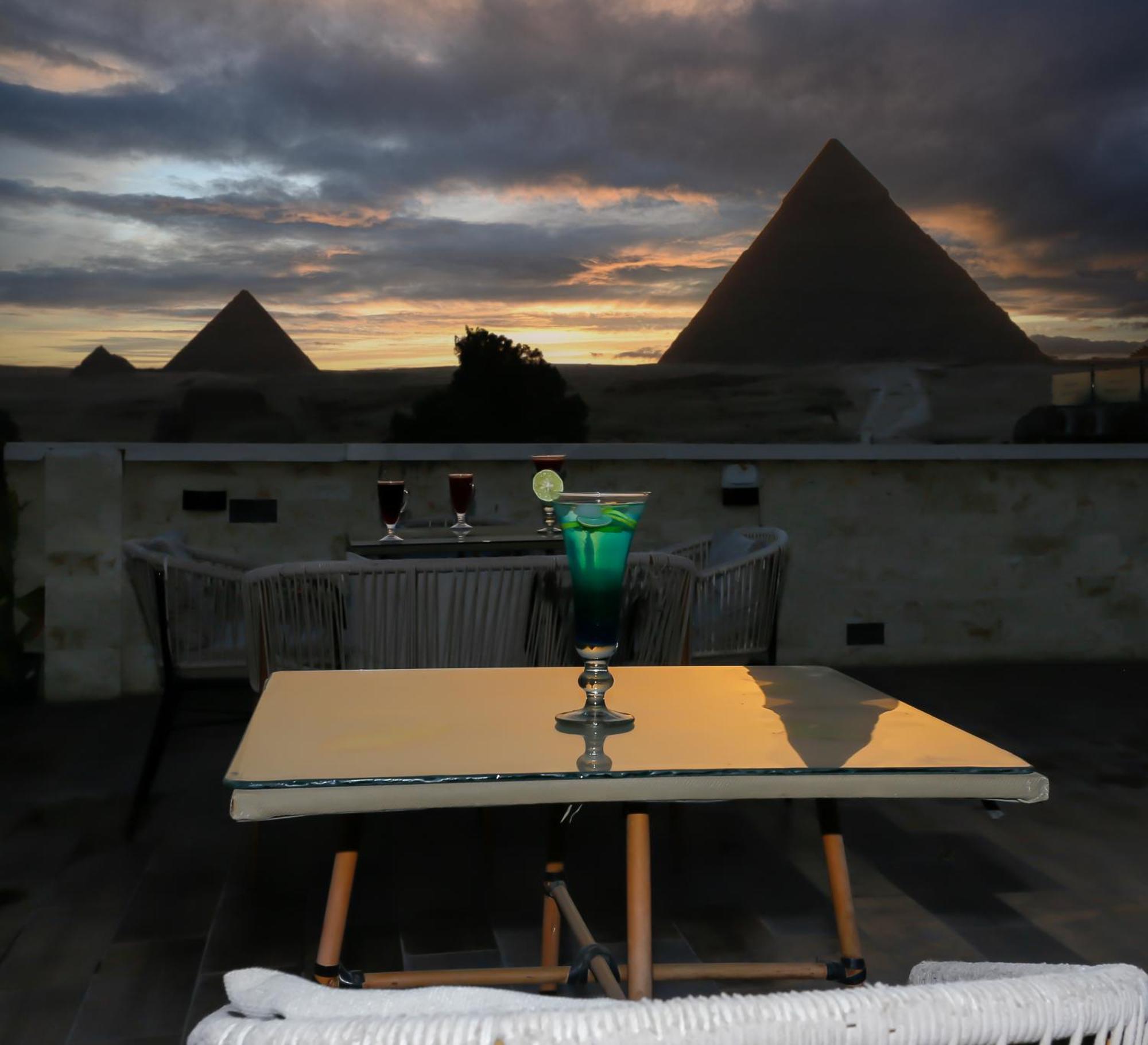 Pyramids Glory Inn Kafret el-Gabal Eksteriør bilde