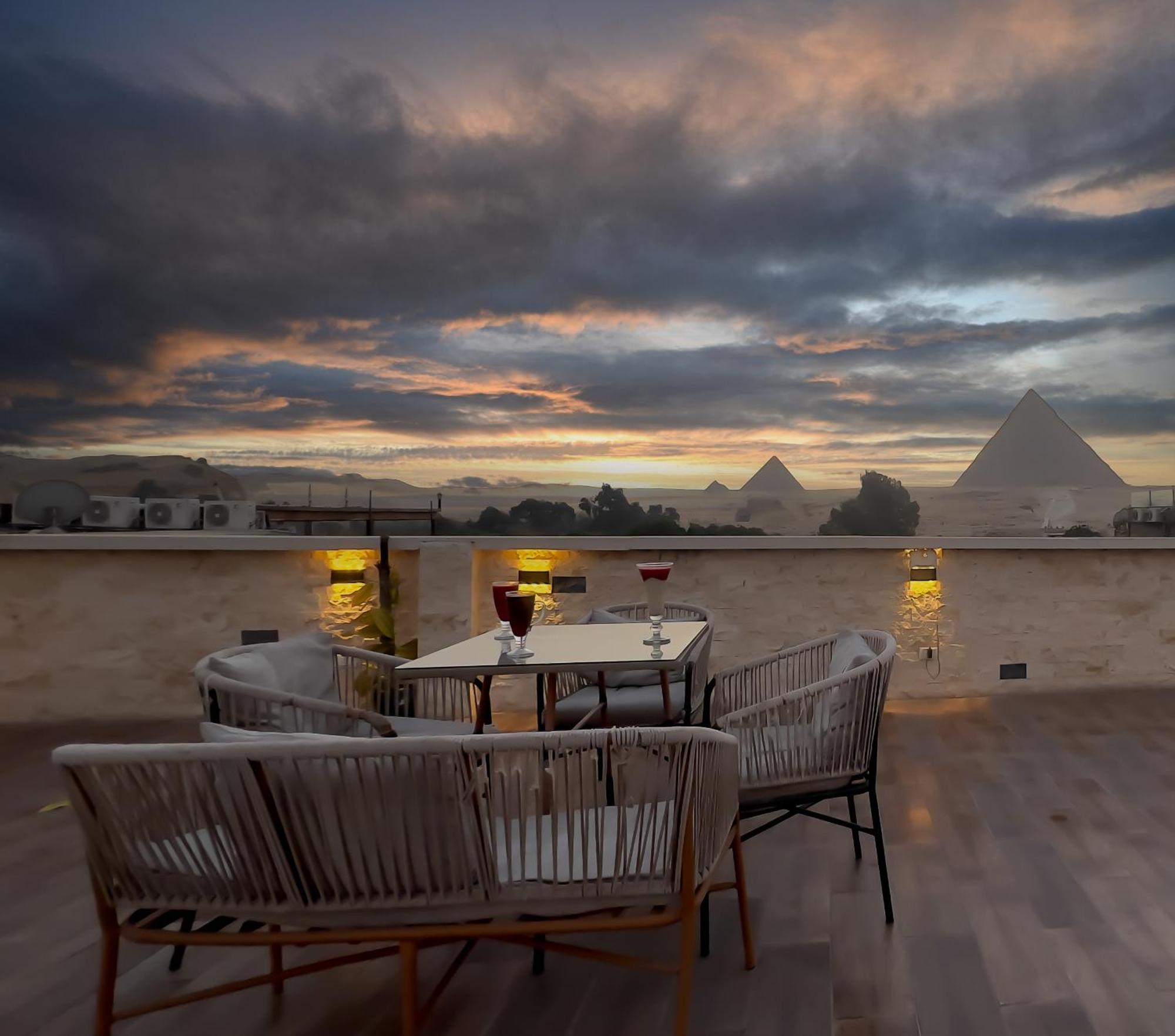 Pyramids Glory Inn Kafret el-Gabal Eksteriør bilde